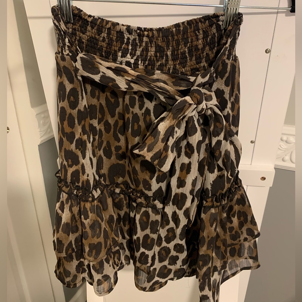 Cheetah Skirt - Size S
